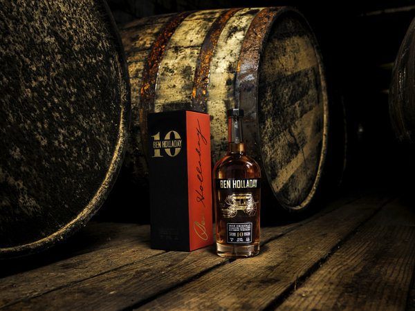Limited 111-proof release is the oldest bourbon released by the historic Missouri distillery to date. Ben Holladay 10 year Bourbon.