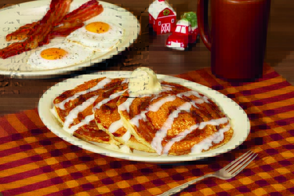 Cracker Barrel adds Cinnamon Swirl Pancakes and Country Fried Turkey Sandwich to holiday menu